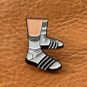 Socks Slippers Pin